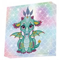 Deimantinė mozaika Ariel The Baby Dragon, 22x22