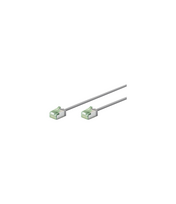 Goobay 74343 Ultra-Flexible CAT 8.1 Patch Cable, Slim, U/FTP, 0.15 m, Grey | Goobay