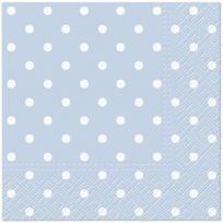 Popierinės servetėlės PAW Blue Dots, 25 cm x 25 cm, 20 vnt.