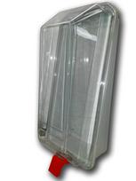 Plastikinė dėžė (skaidri) 6 kg gesintuvui