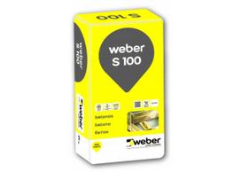 Betono mišinys Weber S100 universalus, 25MPa, nuo 30mm, 25kg, LT