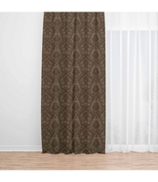 Naktinės užuolaidos „Green baroque curtain“ (140x250 cm)