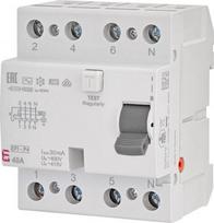 EFI-P4 AC 40/0.03 Residual current circuit breaker (RCCB) 4P 40A 30mA AC 002061612 | 3838895865032
