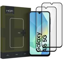 Apsauginis grūdintas stiklas juodais krašteliais Hofi Glass Pro+ (2vnt.) telefonui Samsung Galaxy A16 4G / 5G / A26 5G / A17 4G / 5G