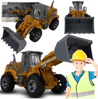 Žaislinis krautuvas ekskavatorius, 1:48