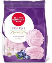 LAIMA zefyrai, mėlynių skonio, 200 g