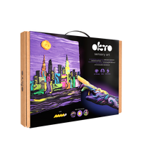 Kūrybinis rinkinys Modelino rinkinys - 3D tapyba New York Skyline (30*40 cm)