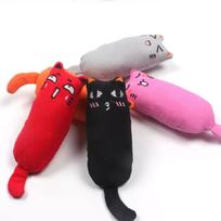NUXIE® Pliušinis žaislas katėms, žvilgantis + katinėlių mėta 15cm