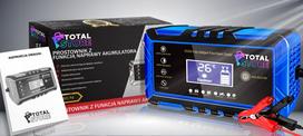 Automatinis stiprus automobilių akumuliatorių įkroviklis su atstatymo funkcija Totalstore PRO  12/24V