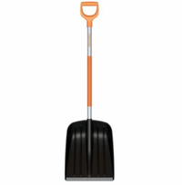 Sniego kastuvas Fiskars SnowXpert, 131x35 cm, plastikas