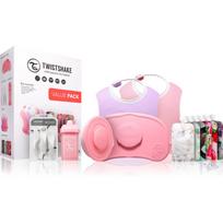 Twistshake Tableware Set for Girl indų rinkinys vaikams Pink