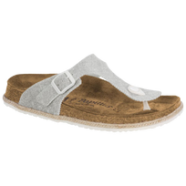 Pilkos spalvos moteriškos šlepetės Birkenstock 1004246