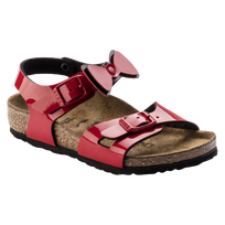 Blizgios raudonos spalvos vaikiškos basutės Birkenstock 1005433