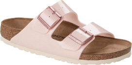Rožinės spalvos moteriškos šlepetės Birkenstock 1020087