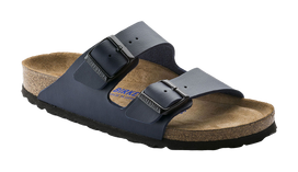 Tamsiai mėlynos spalvos vyriškos šlepetės Birkenstock 51061