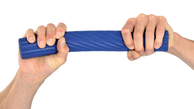 Mėlynos spalvos rankos treniruoklis FlexBar