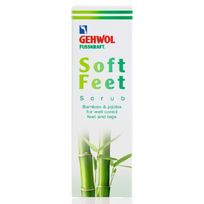 Šveičiamasis kremas su bambukų pudra GEHWOL FUSSKRAFT Soft Feet Scrub