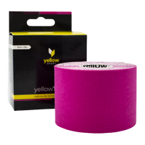 Rožinės spalvos kinezioteipas YellowTape