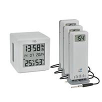 TFA.me startinis rinkinys WLAN (WiFi) ID-01 su 3 temperatūros siųstuvais su vandeniui atspariu kabeliniu jutikliu ID-A3 35.8104