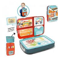 Piešimo rinkinys 3in1 - lagaminas Kids
