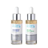 Veido serumų duetas „Skin Renew“: Hialurono serumas ir Retinolio serumas
