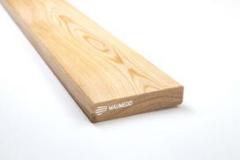 Lauko stačiakampė dailylentė apvaliais kraštais 20x145x2700