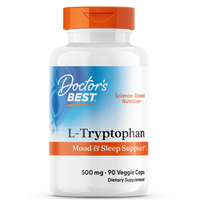 Doctor's Best L-Tryptophan 500 mg 90 vcaps