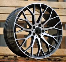 Ratlankis RACINGLINE YS1180 R19x8.5 5x112 ET 40 CB 66.6 (Black Polished) (850 kg)