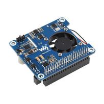 Power over Ethernet HAT (C), PoE ir 802.3af/at maitinimo priedėlis, skirtas Raspberry Pi 3B+/4B, Waveshare 1944