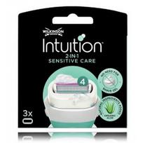 Wilkinson Sword Intuition Sensitive Care skustuvo galvutės - 3 vnt.