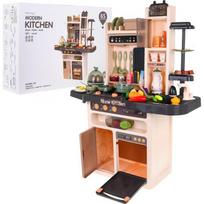 "Mega Kitchen" virtuvė "KitchenEtte" čiaupas su vandeniu 65 elementai