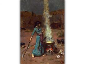 Reprodukcija „Magiškas ratas“, John William Waterhouse