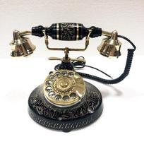 Gražus jūrinis vientiso žalvario sukamasis ciferblatas veikiantis telefonas