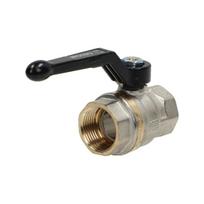 ECONO G 3/4 GW rutulinis vožtuvas, PN25, nikeliuotas žalvaris, PTFE