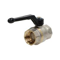 ECONO G 1 GW rutulinis vožtuvas, PN25, nikeliuotas žalvaris, PTFE