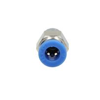 Tiesi žarnos kištuko jungtis 6 mm sriegis 1/8" PU-PC06-G01