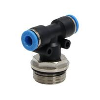 Pneumatinė jungtis T-tee 6 mm 1/2 colio PT06-04