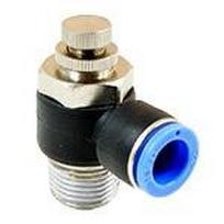 Pneumatinis srauto reguliavimo vožtuvas, 6 mm žarna, 1/4 sriegis SC-06-1/4