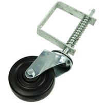 Spyruoklinis ratas vartams, skersmuo 100 mm, plastikinis, keliamoji galia 100 kg KDB - 100