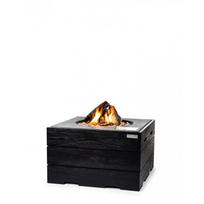 Dujinis lauko šildytuvas Happy Cocooning Caccon Table Teak Black