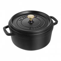 Ketaus puodas Staub La Cocotte 5.25 L Juodas