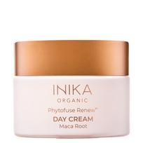 Inika Organic Phytofuse Renew Day Cream Dieninis veido kremas su maca šaknimi, 50ml