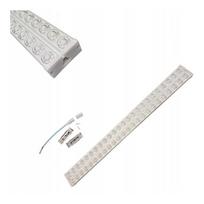 Ypatingai ryški 200W Led juostinė lempa su lęšiais 120cm - 4500K