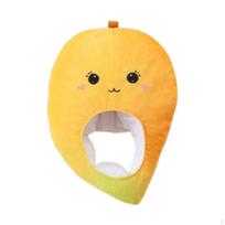 Plush Hat Headwear Photo Prop Cosplay Fruit Dress up Creative Mango Headgear