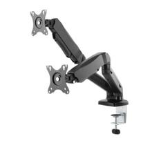 IcyBox Monitor stand with table support for two monitors up to 27'' (68 cm)