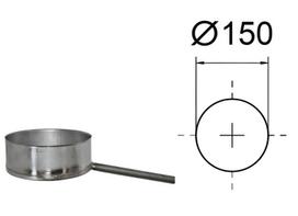 Kondensato nuvedimas į šoną. D-150 mm.
