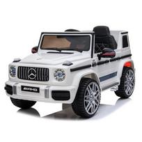 Vaikiškas Licencijuotas Elektromobilis vaikams MERCEDES G63 AMG, White