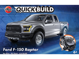 Airfix - QUICKBUILD Ford F-150 Raptor - Grey, J6053
