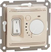 Room Thermostat 16A, 5-30 °C beige Sedna Design & Elements SDD112506 | 3606481466679