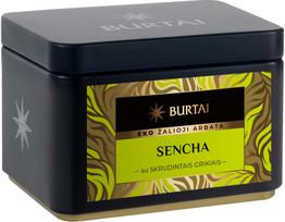 Žalioji sencha arbata su skrudintais grikiais EKO, 40 g